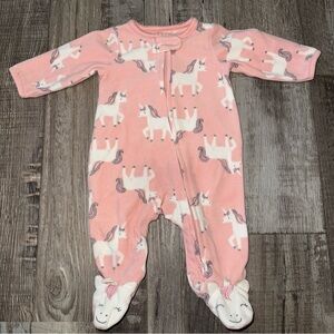 Pink Unicorn Kids One Piece